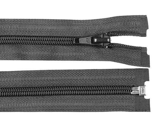 Nylon-Reißverschluss, Größe 5, teilbar, 75 cm, für Jacken, POL