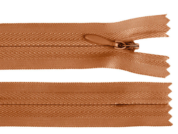 Nahtverdeckter Reißverschluss Nr. 3, Länge 22 cm