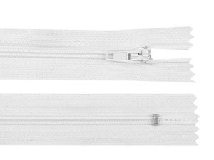Premium-Spiralreißverschluss Nr. 3 aus Nylon, nicht teilbar, mit Autolock (35 cm)