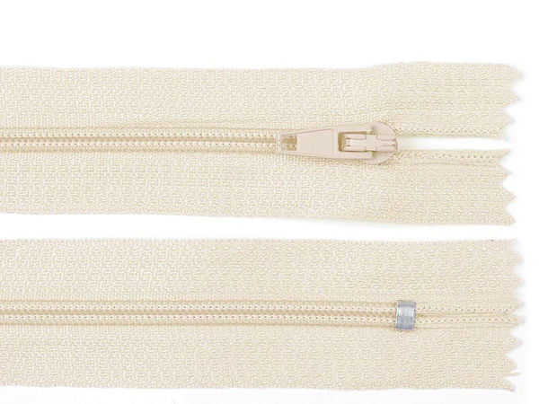 Premium Spiralreißverschluss Stärke 3, nicht teilbar (25 cm) mit Pinlock-Schieber zum Nähen