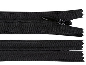 YKK Nr. 4 nahtverdeckter Nylon-Reißverschluss (50 cm) - Premium nicht teilbarer verdeckter Reißverschluss