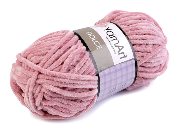 YarnArt Dolce Premium Chenillegarn – Weiches samtiges Strick- und Häkelgarn (100g)