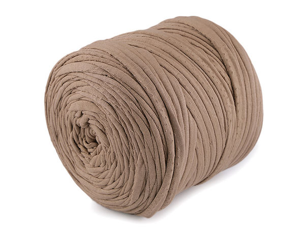 Premium Upcycling-T-Shirt-Textilgarn (550-700g) - Elastisches Stoffgarn zum Stricken & Häkeln
