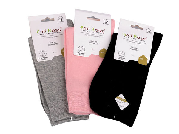 Emi Ross Premium Damen-Baumwollsocken – Bequeme, atmungsaktive Socken mit flacher Zehennaht