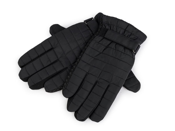 Premium Herren-Winterhandschuhe aus gestepptem Wildleder – Touchscreen-kompatible warme Thermohandschuhe
