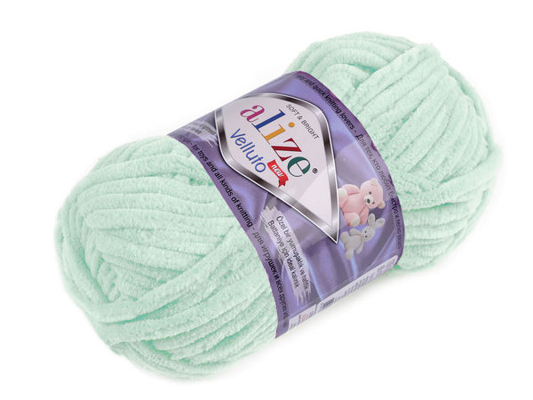 Alize Velluto Premium Chenillegarn - Super Bulky 100g Strick- & Häkelgarn