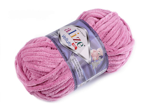 Alize Velluto Premium Chenillegarn - Super Bulky 100g Strick- & Häkelgarn