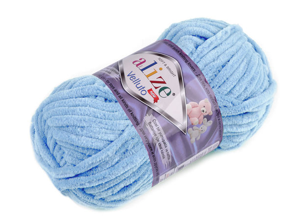 Alize Velluto Premium Chenillegarn - Super Bulky 100g Strick- & Häkelgarn