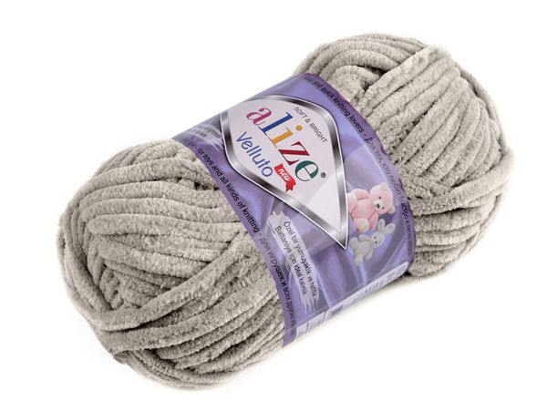 Alize Velluto Premium Chenillegarn - Super Bulky 100g Strick- & Häkelgarn