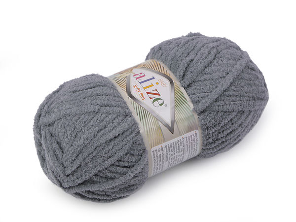 Alize Softy Plus Chenille Strick- und Häkelgarn - 100g Premium Plüschgarn