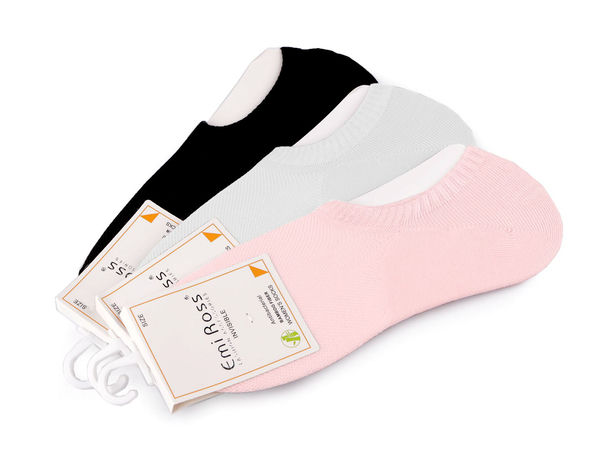 Emi Ross Premium Bambus-Sneakersocken - Atmungsaktive, tief ausgeschnittene Füßlinge mit rutschfestem Silikon-Fersengrip