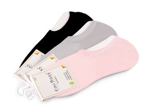 Emi Ross Premium Bambus-Sneakersocken - Atmungsaktive, tief ausgeschnittene Füßlinge mit rutschfestem Silikon-Fersengrip