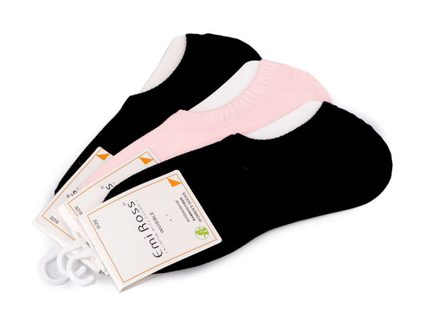 Emi Ross Premium Bambus-Sneakersocken - Atmungsaktive, tief ausgeschnittene Füßlinge mit rutschfestem Silikon-Fersengrip