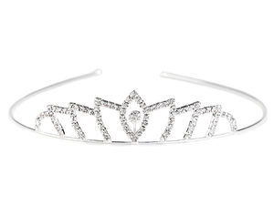 Strass-Diadem Krone Haarreif