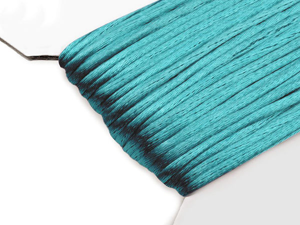 100% Polyester Rattail-Satinkordel Ø2mm