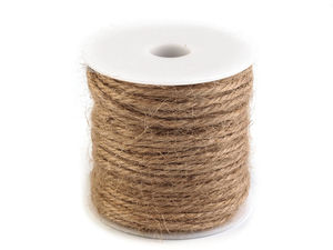 Premium Natur-Sisal-Hanfkordel | 2,5 mm 3-fädige Deko- & Floristenkordel