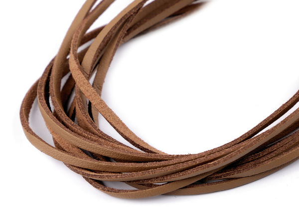 Kunstleder-Flachband Breite 2,5 mm