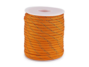 Polyesterkordel Ø 4 mm mit reflektierendem Faden