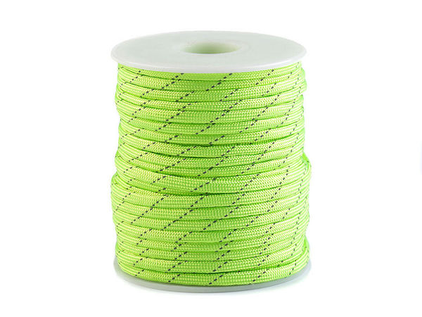 Polyesterkordel Ø 4 mm mit reflektierendem Faden