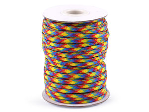 Premium 4mm Paracord - Strapazierfähiges Allzweckseil & Bastelschnur für Survival, Camping, Armbänder & Hundeleinen