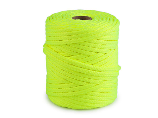 Premium-Polyesterkordel 6 mm (PES) - Flexibles Kordelband für Kleidung, Taschen und Bastelarbeiten