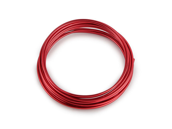 Premium Aluminium-Dekodraht Ø 2 mm – Biegsamer Basteldraht für Schmuck, Floristik & DIY