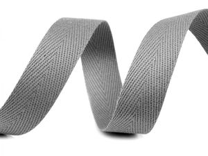 Premium Fischgrat-Köperband (18 mm Breite) - Strapazierfähiges Webband für Kordelzüge, Bekleidung und Näharbeiten