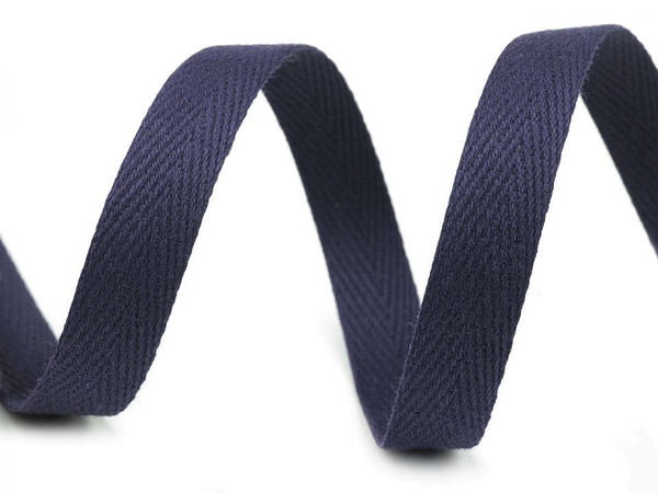 Premium Fischgrat-Köperband (12mm) – Strapazierfähiges Band für Kordeln, Kleidungsverstärkung & Handarbeiten