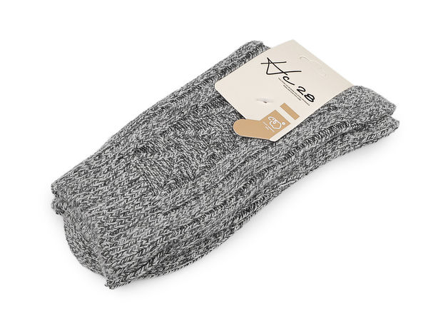 Premium Damen-Kniestrümpfe aus Wolle - Ultraweiche, warme Thermostrümpfe für den Alltag und Winterspaziergänge