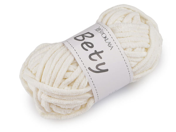 Chenille-Strickgarn Bety 100 g