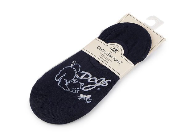 Süße gemusterte Damen-Sneaker-Socken aus Baumwolle - Rutschfeste, tief geschnittene Füßlinge