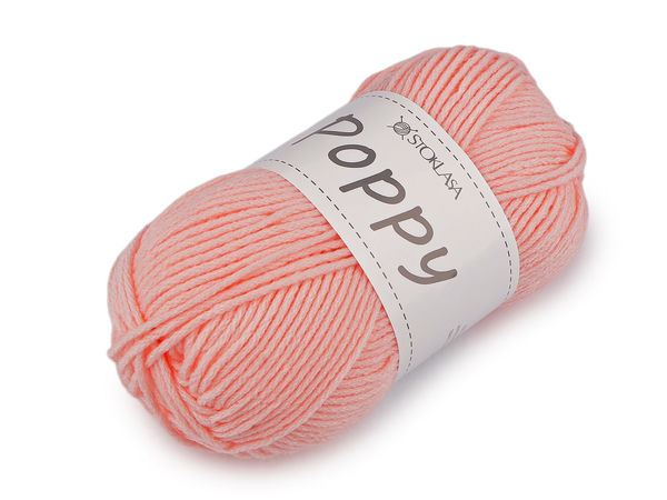 Poppy Premium Strick- und Häkelgarn - Weiches 100g-Knäuel für Kleidung und Accessoires