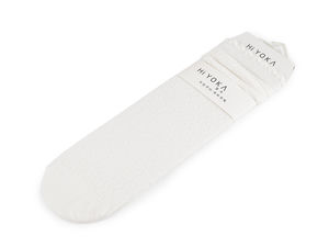 Damen- & Mädchen-Kniestrümpfe aus feiner Baumwolle mit zartem Lochmuster & Zierbund
