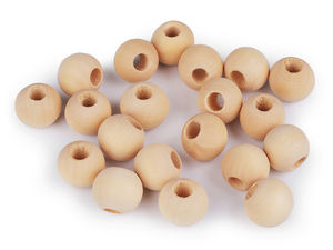 Holzperlen unlackiert Ø15 mm