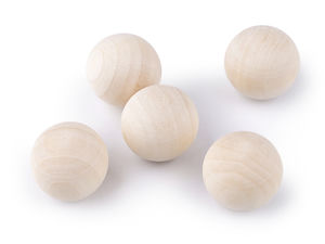 Holzkugeln ohne Bohrung Ø25 mm