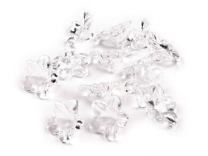 Kunststoffperlen Glocken / Röckchen 7x12 mm