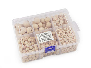 Holzperlen-Set in einer Box