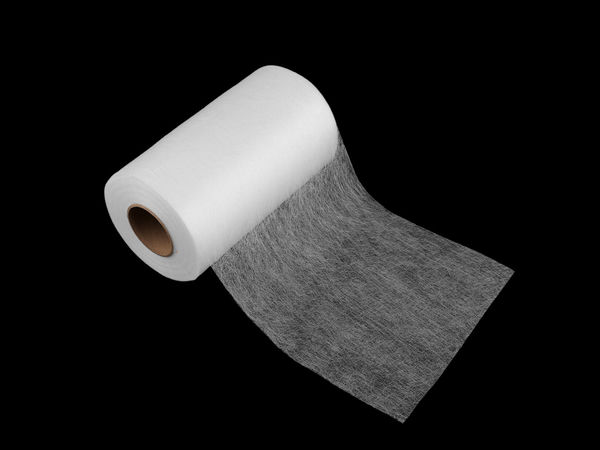 Premium doppelseitiges Bügelvlies (20 cm Breite) - Weißes Bügelvlies zum Aufbügeln für Nähen, Säumen & Patchwork