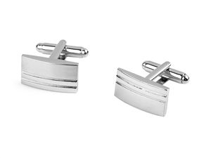 Elegante klassische Manschettenknöpfe aus Metall mit Premium-Geschenkbox - Hemden- und Anzug-Accessoires für Herren