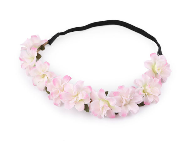 Blumenkranz-Haarband / Boho-Blumen-Haarschmuck