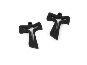 Holzanhänger Kreuz 30x38 mm