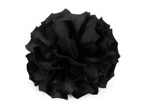 Brosche / Haarschmuck, Satinblüte Ø 11 cm