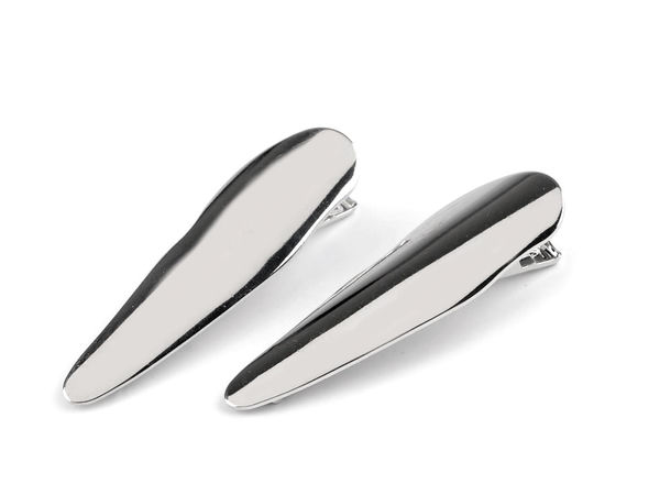 Premium-Haarclips aus Metall mit Zähnen, 55 mm - Elegante gezahnte Haarklammern für sicheren Halt den ganzen Tag