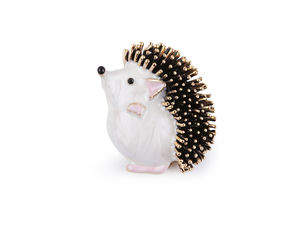 Igel-Brosche