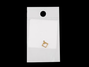 Premium-Herzanhänger aus Edelstahl - Hochglänzender Metall-Spacer für DIY-Schmuckherstellung, Armbänder, Halsketten & Ohrringe