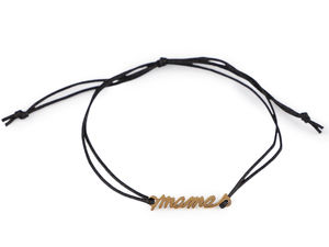 Edelstahl-Armband mit Mama-Anhänger