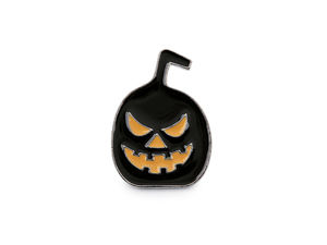 Premium-Emaille-Kürbis-Brosche Halloween-Anstecknadel