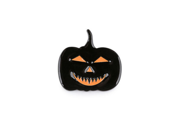 Halloween-Brosche / Anstecker, Hexe