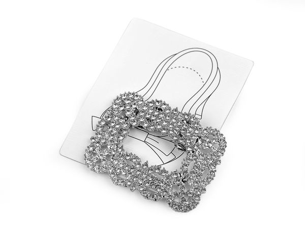 Schuhclip / Brosche / Verzierung mit Strasssteinen