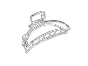 Premium Mini-Haarklammer aus Metall mit Perle - Eleganter rutschfester Haarschmuck